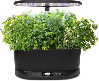 Bounty Basic Indoor Hydroponic Herb Garden, Black