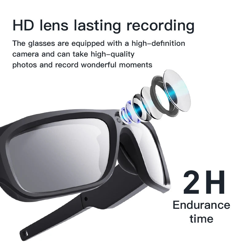 4K HD Video Recording Sunglasses